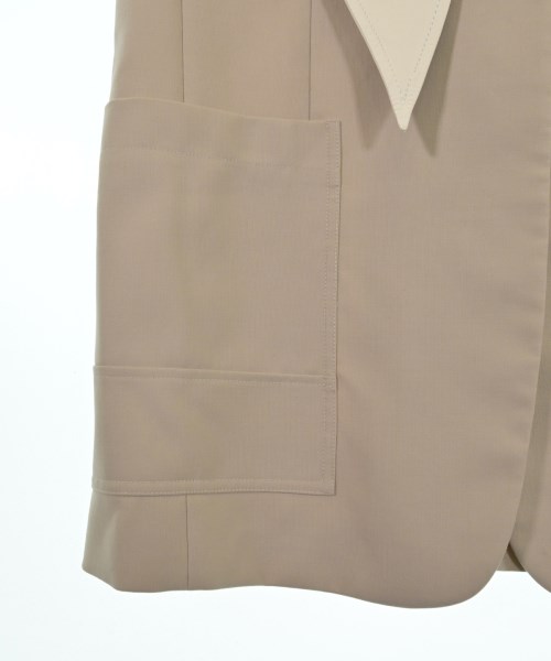 3.1 Phillip Lim（スリーワンフィリップリム）ノーカラージャケット ベージュ サイズ:0(XS位) レディース/2200617092018