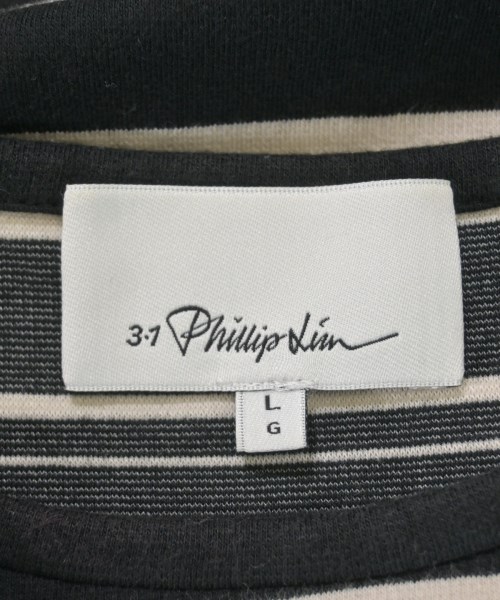3.1 Phillip Lim（スリーワンフィリップリム）Tシャツ・カットソー 黒 サイズ:L レディース/2200618690077