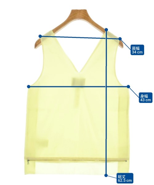 3.1 Phillip Lim（スリーワンフィリップリム）ブラウス 黄 サイズ:0(XS位) レディース/2200632100118