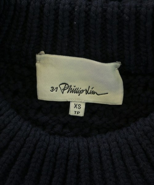 3.1 Phillip Lim（スリーワンフィリップリム）ニット・セーター 紺 サイズ:XS レディース/2200632392025
