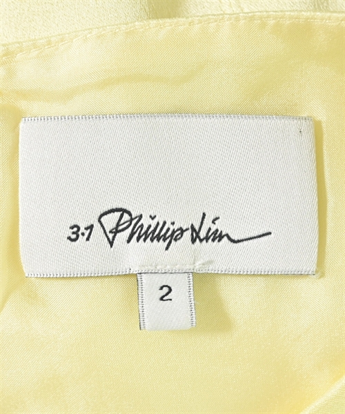 3.1 Phillip Lim（スリーワンフィリップリム）ワンピース 黄 サイズ:2(M位) レディース/2200601059065