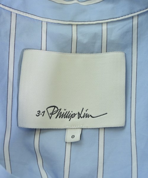 3.1 Phillip Lim（スリーワンフィリップリム）カジュアルシャツ 青 サイズ:0(XS位) レディース/2200614827064