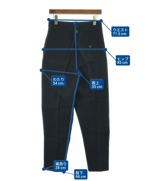 3.1 Phillip Lim（スリーワンフィリップリム）スラックス 紺 サイズ:4(XL位) レディース/2200615162201