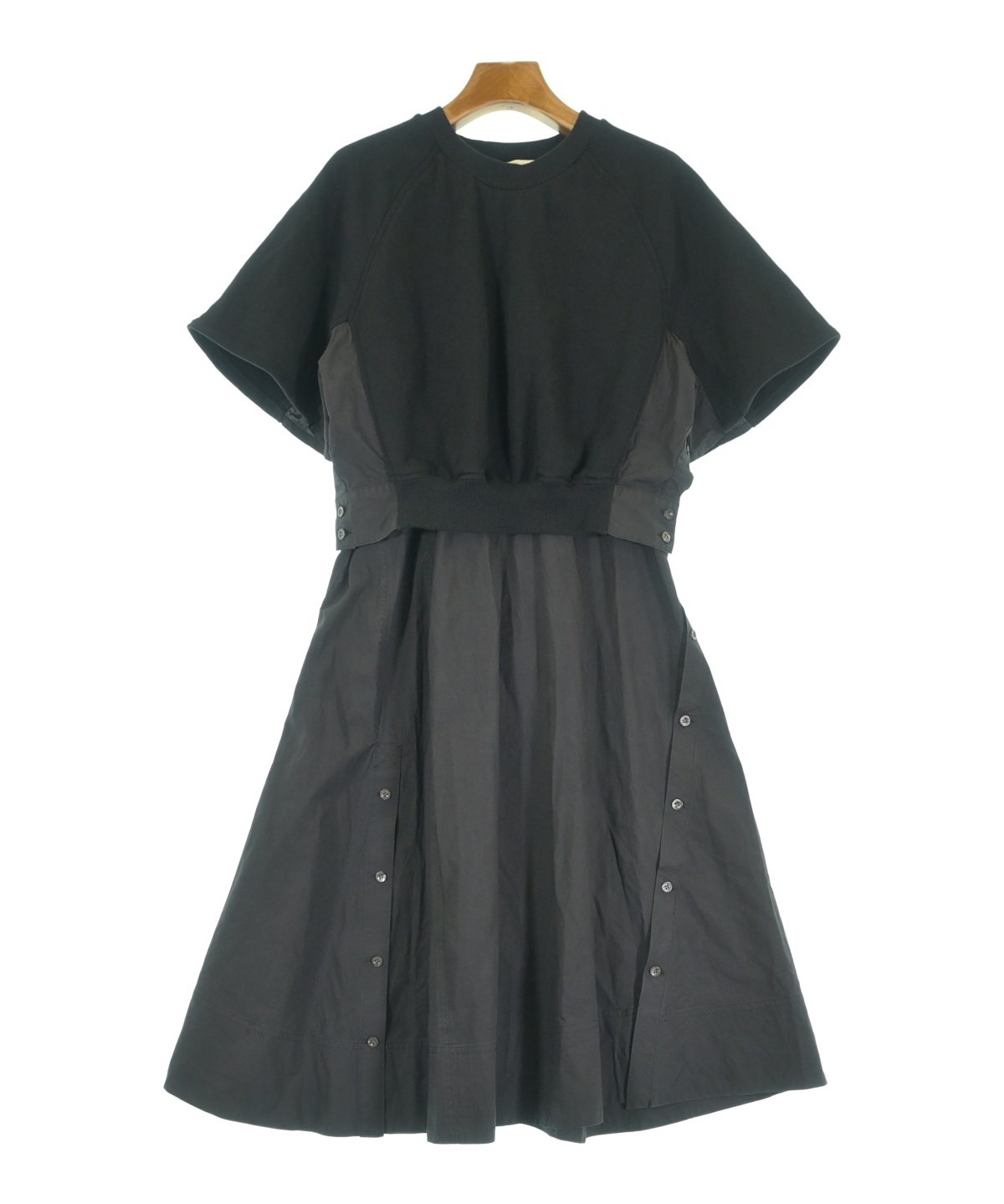【レア】3.1 Phillip limパフスリーブワンピース　BLK 3．1 phillip lim（スリーワンフィリップリム）中古・古着