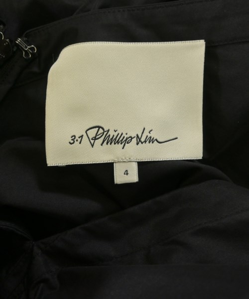 3.1 Phillip Lim（スリーワンフィリップリム）ワンピース 黒 サイズ:4(XL位) レディース/2200673913050