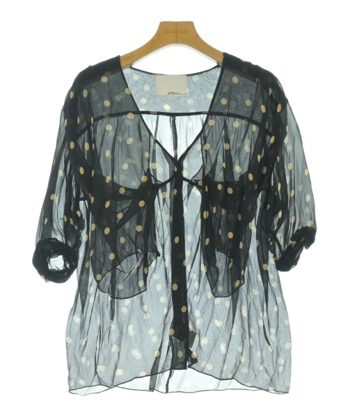 3.1 Phillip Lim(スリーワンフィリップリム)ブラウス 黒 サイズ:2(M位)/2200675941136