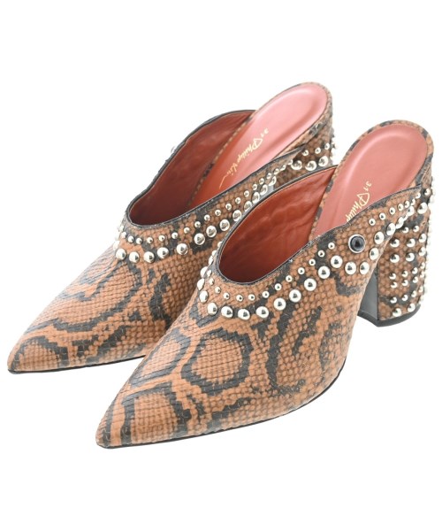 3.1 Phillip Lim(スリーワンフィリップリム)サンダル 茶 サイズ:EU37(23.5cm位)/2200677189048