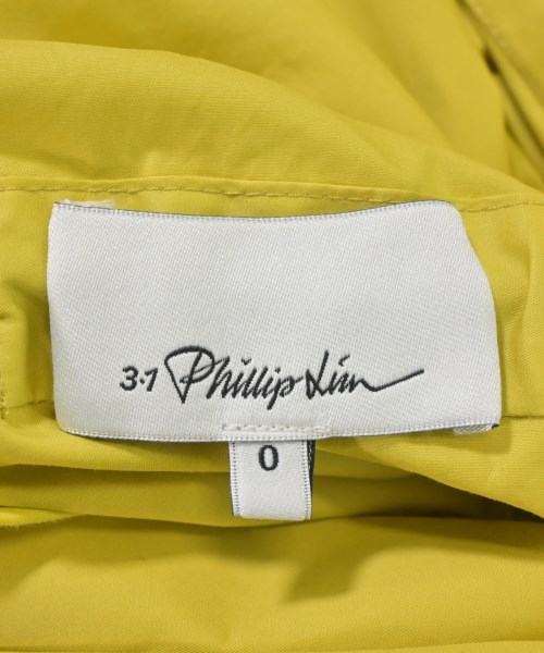 3.1 Phillip Lim（スリーワンフィリップリム）ワンピース 黄 サイズ:0(XS位) レディース/2200677842233