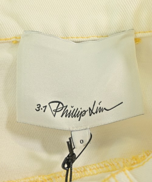 3.1 Phillip Lim（スリーワンフィリップリム）ひざ丈スカート 白 サイズ:0(XS位) レディース/2200681222175