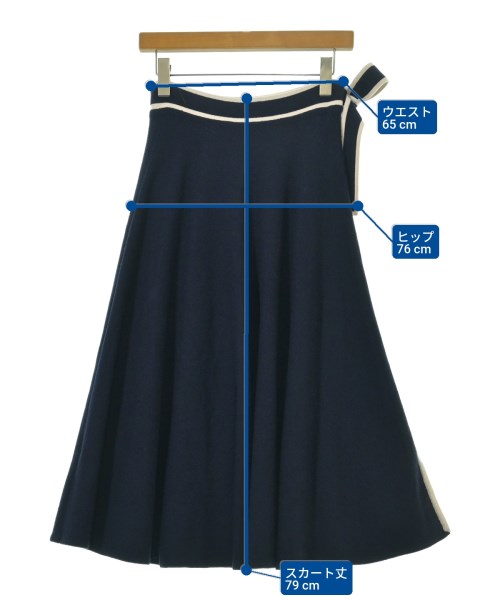 3.1 Phillip Lim（スリーワンフィリップリム）ロング・マキシ丈スカート 紺 サイズ:XS レディース/2200682134033