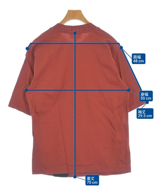 3.1 Phillip Lim（スリーワンフィリップリム）Tシャツ・カットソー オレンジ サイズ:S メンズ/2200687417209