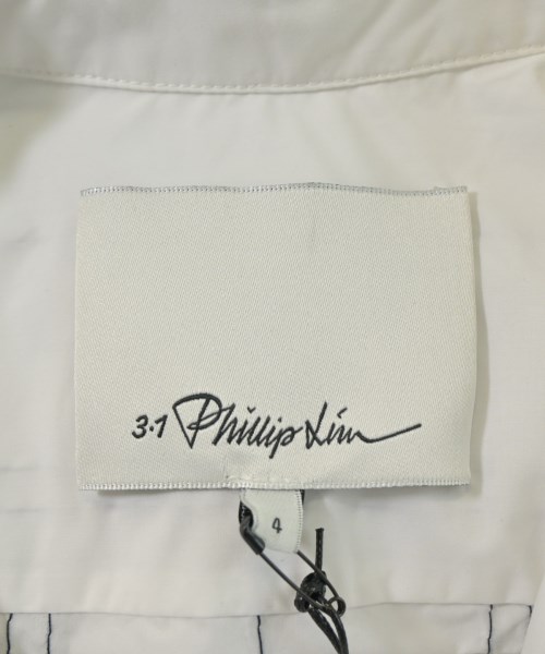 3.1 Phillip Lim（スリーワンフィリップリム）カジュアルシャツ 白 サイズ:4(XL位) レディース/2200696316029