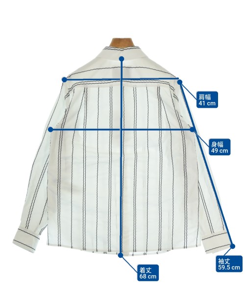 3.1 Phillip Lim（スリーワンフィリップリム）カジュアルシャツ 白 サイズ:4(XL位) レディース/2200696316029