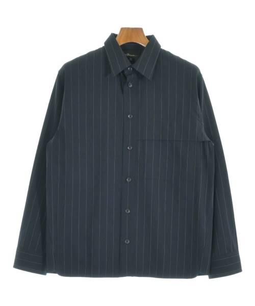 3.1 Phillip Lim(スリーワンフィリップリム)カジュアルシャツ 紺 サイズ:XS/2200698243064