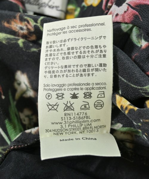 3.1 Phillip Lim（スリーワンフィリップリム）その他 黒 サイズ:8(L位) レディース/2200696790157