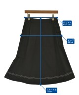 3.1 Phillip Lim（スリーワンフィリップリム）ひざ丈スカート 黒 サイズ:2(M位) レディース/2200700658688