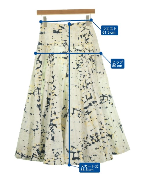 3.1 Phillip Lim（スリーワンフィリップリム）ロング・マキシ丈スカート 白 サイズ:00(XXS位) レディース/2200657669034