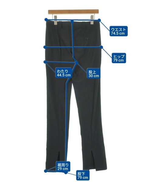 3.1 Phillip Lim（スリーワンフィリップリム）スラックス 黒 サイズ:0(XS位) レディース/2200657669195