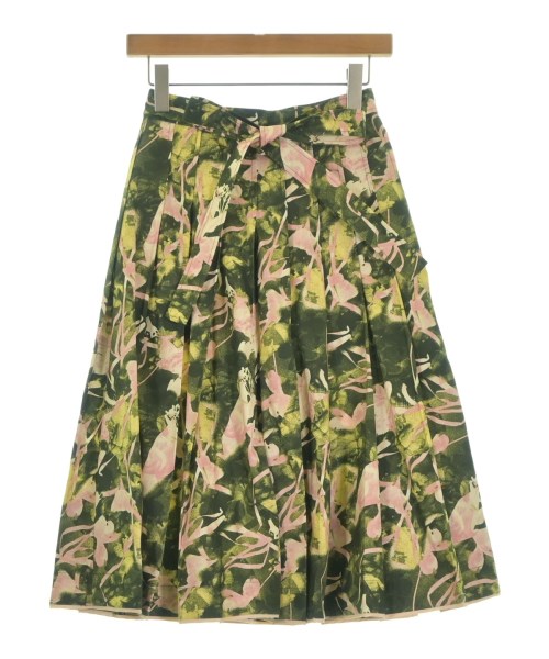 3.1 Phillip Lim(スリーワンフィリップリム)ロング・マキシ丈スカート 緑 サイズ:00(XXS位)/2200655567738