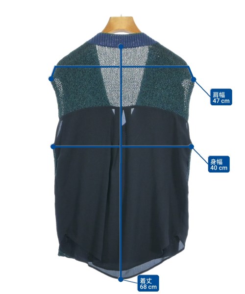3.1 Phillip Lim（スリーワンフィリップリム）ベスト 緑 サイズ:-(M位) レディース/2200707633060
