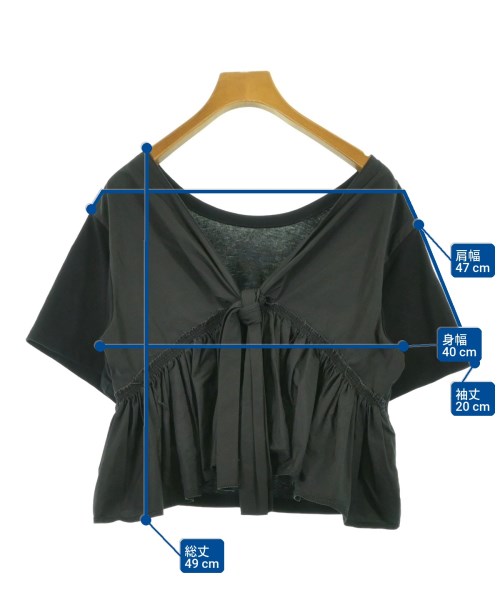 3.1 Phillip Lim（スリーワンフィリップリム）Tシャツ・カットソー 黒 サイズ:S レディース/2200712057158