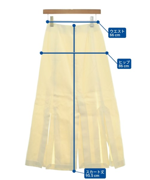 3.1 Phillip Lim（スリーワンフィリップリム）ロング・マキシ丈スカート 白 サイズ:00(XS位) レディース/2200717402038