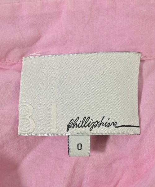 3.1 Phillip Lim（スリーワンフィリップリム）カジュアルシャツ ピンク サイズ:0(XS位) レディース/2200713808452