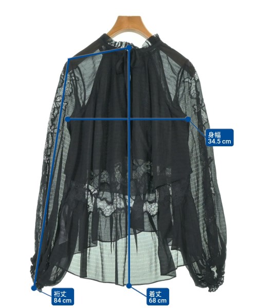 3.1 Phillip Lim（スリーワンフィリップリム）ブラウス 黒 サイズ:0(XS位) レディース/2200652325065