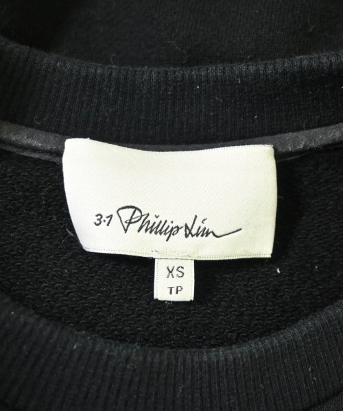 3.1 Phillip Lim（スリーワンフィリップリム）スウェット 黒 サイズ:XS レディース/2200701236038