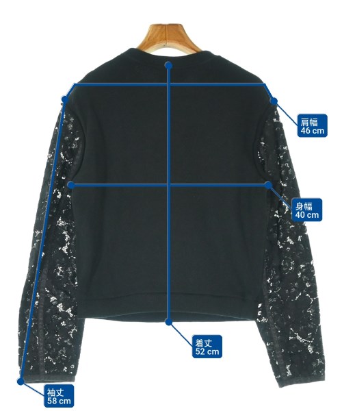 3.1 Phillip Lim（スリーワンフィリップリム）スウェット 黒 サイズ:XS レディース/2200701236038