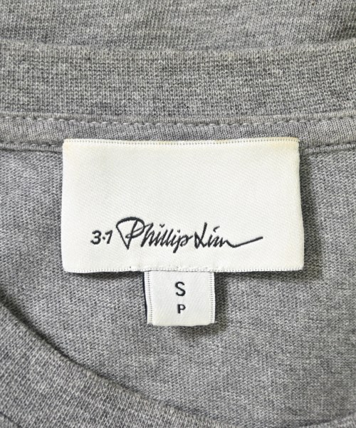 3.1 Phillip Lim（スリーワンフィリップリム）Tシャツ・カットソー グレー サイズ:S レディース/2200702309144