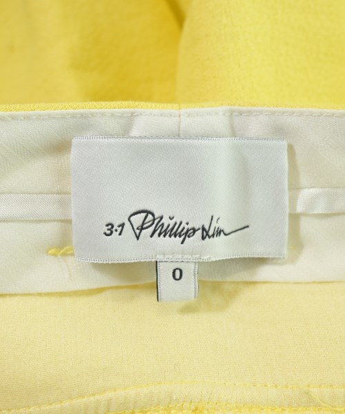 3.1 Phillip Lim（スリーワンフィリップリム）スラックス 黄 サイズ:0(XS位) レディース/2200704473034