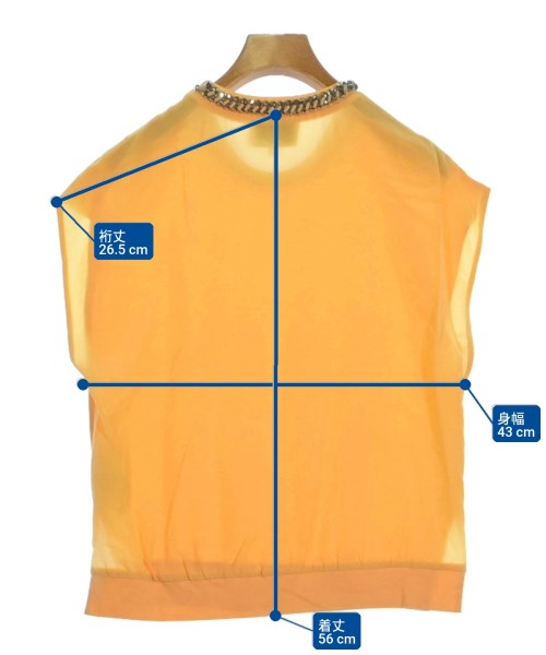 3.1 Phillip Lim（スリーワンフィリップリム）Tシャツ・カットソー 黄 サイズ:-(M位) レディース/2200707483030