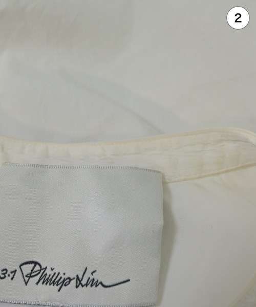 3.1 Phillip Lim（スリーワンフィリップリム）カジュアルシャツ 白 サイズ:S レディース/2200665350016