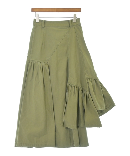3.1 Phillip Lim(スリーワンフィリップリム)ロング・マキシ丈スカート カーキ サイズ:0(XS位)/2200665276040