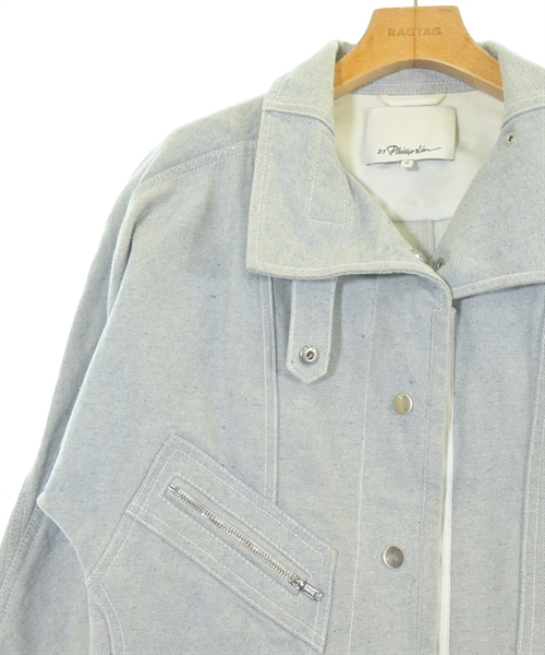 3.1 Phillip Lim（スリーワンフィリップリム）ブルゾン 青 サイズ:0(S位) レディース/2200667887022