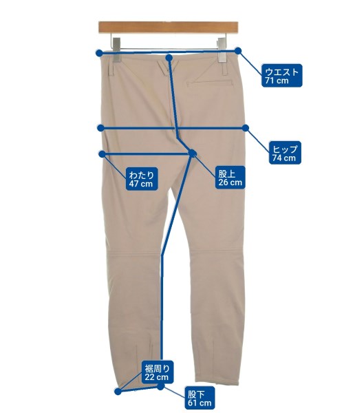 3.1 Phillip Lim（スリーワンフィリップリム）クロップドパンツ ベージュ サイズ:2(M位) レディース/2200728683051