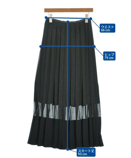 3.1 Phillip Lim（スリーワンフィリップリム）ロング・マキシ丈スカート 黒 サイズ:2(M位) レディース/2200722320082