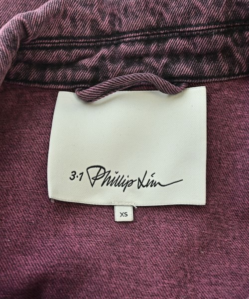3.1 Phillip Lim（スリーワンフィリップリム）デニムジャケット ピンク サイズ:XS レディース/2200723089025