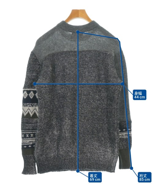 3.1 Phillip Lim（スリーワンフィリップリム）ニット・セーター グレー サイズ:XS メンズ/2200719842023