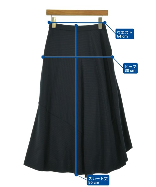 3.1 Phillip Lim（スリーワンフィリップリム）ロング・マキシ丈スカート 紺 サイズ:0(XS位) レディース/2200724137138