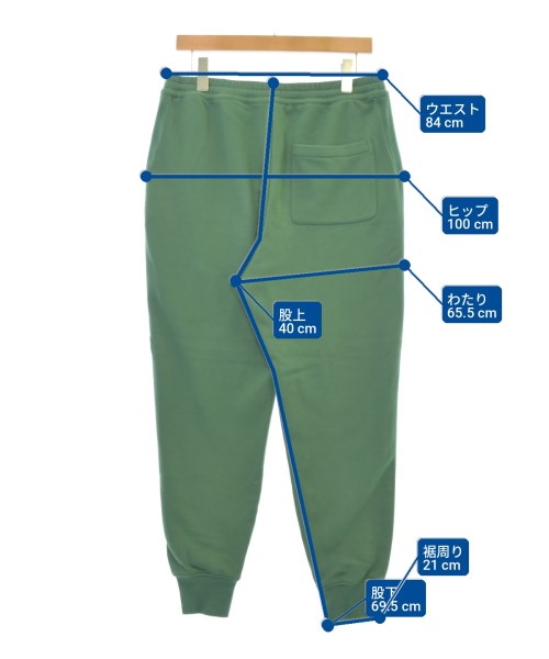 3.1 Phillip Lim（スリーワンフィリップリム）スウェットパンツ 緑 サイズ:XS メンズ/2200724704088