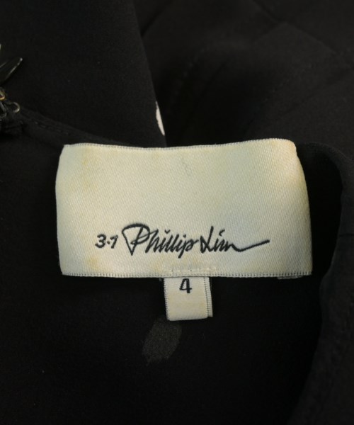 3.1 Phillip Lim（スリーワンフィリップリム）ワンピース 黒 サイズ:4(XL位) レディース/2200726466021