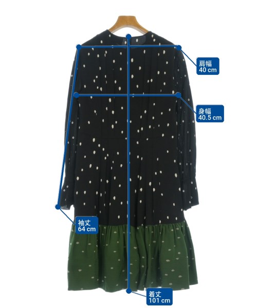 3.1 Phillip Lim（スリーワンフィリップリム）ワンピース 黒 サイズ:4(XL位) レディース/2200726466021