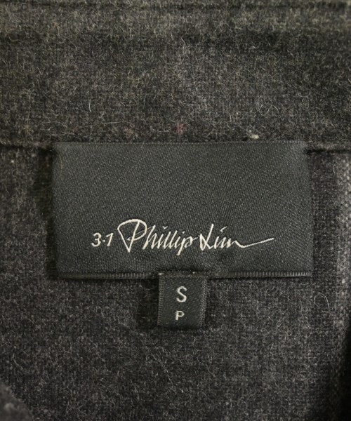 3.1 Phillip Lim（スリーワンフィリップリム）カジュアルシャツ グレー サイズ:S メンズ/2200727507129