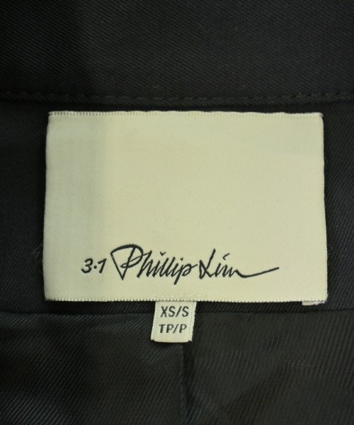 3.1 Phillip Lim（スリーワンフィリップリム）トレンチコート 紺 サイズ:XS/S レディース/2200727809018