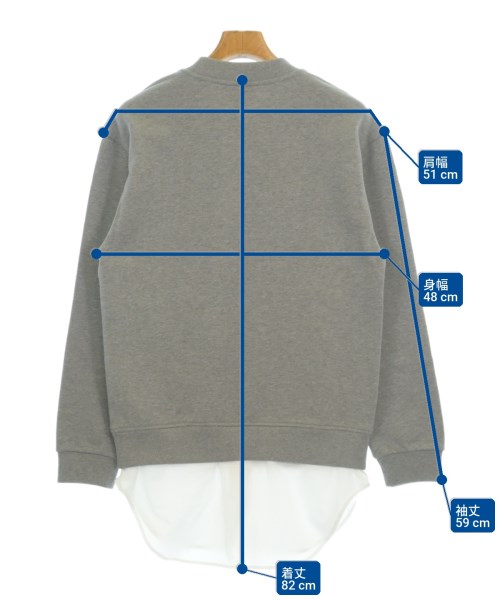 3.1 Phillip Lim（スリーワンフィリップリム）スウェット グレー サイズ:XS メンズ/2200727445032