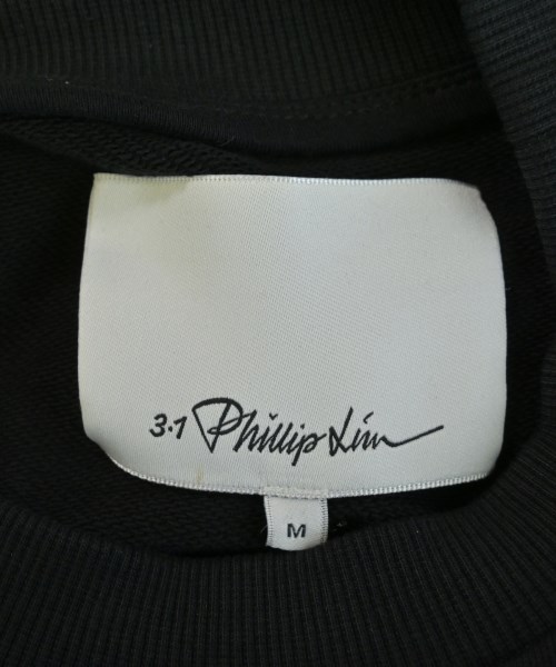 3.1 Phillip Lim（スリーワンフィリップリム）スウェット 黒 サイズ:M レディース/2200728354098