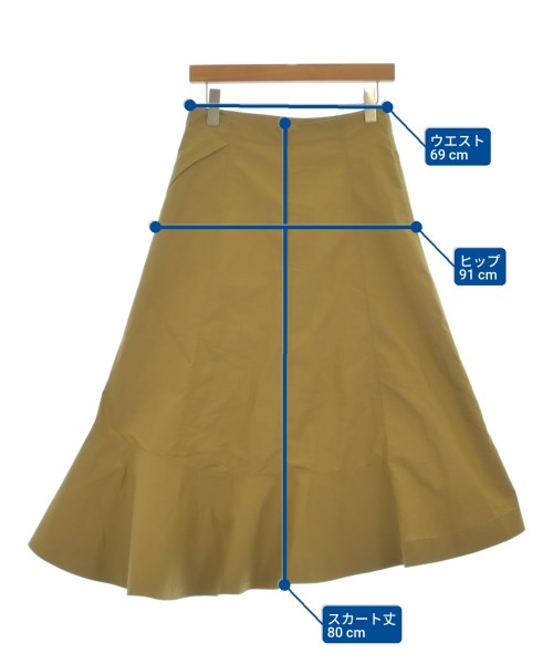 3.1 Phillip Lim（スリーワンフィリップリム）ロング・マキシ丈スカート カーキ サイズ:2(M位) レディース/2200687081028