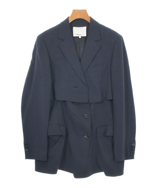 3.1 Phillip Lim(スリーワンフィリップリム)テーラードジャケット 紺 サイズ:2(M位)/2200691393018